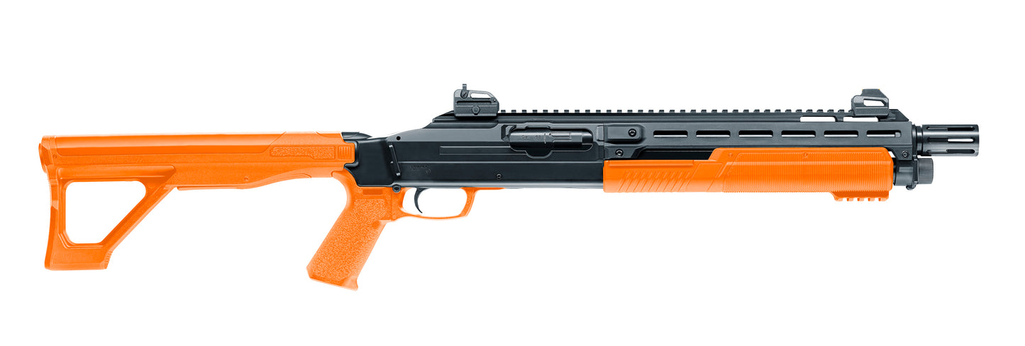 Umarex P2P HDX .68 Cal Pepper Round Shotgun - 36 Joules - Orange/Black
