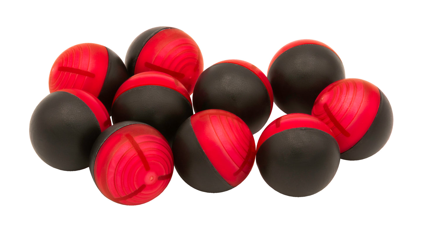 Umarex P2P Core Defense Pepper Rounds .68 Cal Red/Black - 10 Count Tube