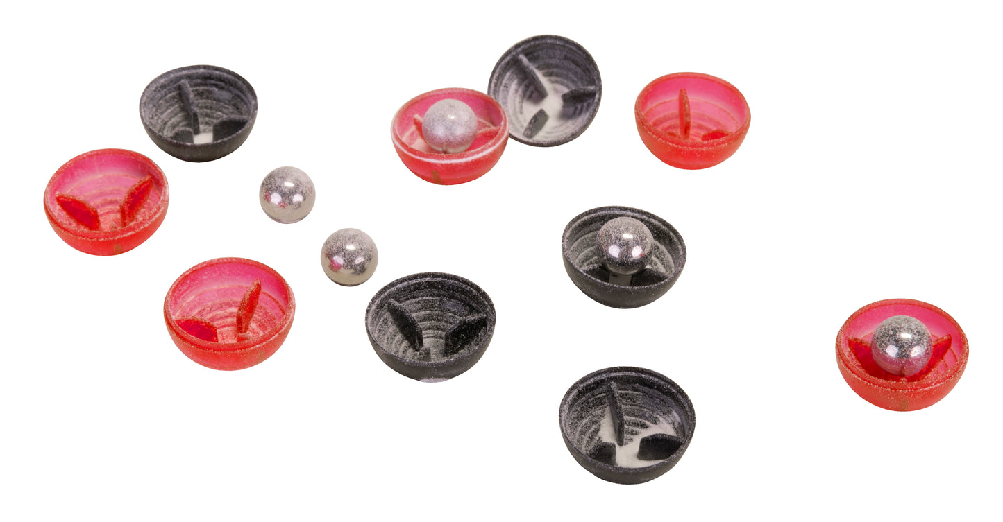 Umarex P2P Core Defense Pepper Rounds .68 Cal Red/Black - 10 Count Tube