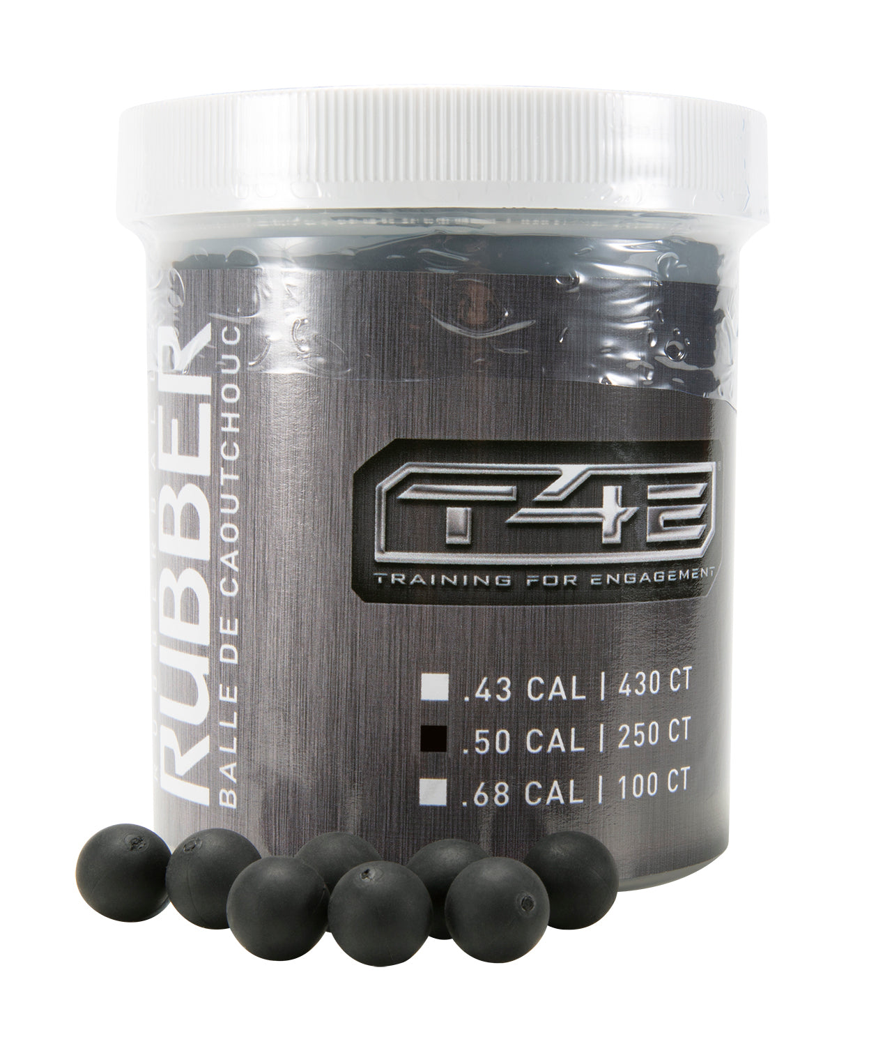 Umarex P2P Rubber Balls .50 Cal - 250 Count Jar