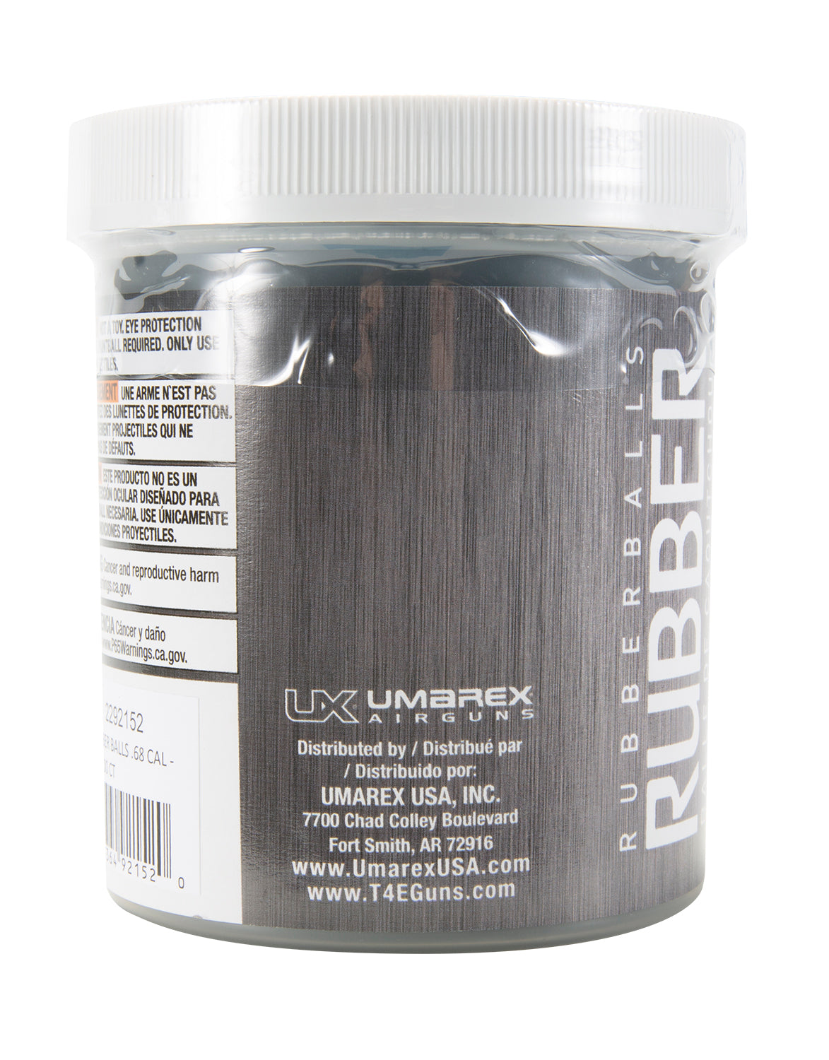 Umarex T4E Rubber Balls .68 Cal - 100 Count Jar