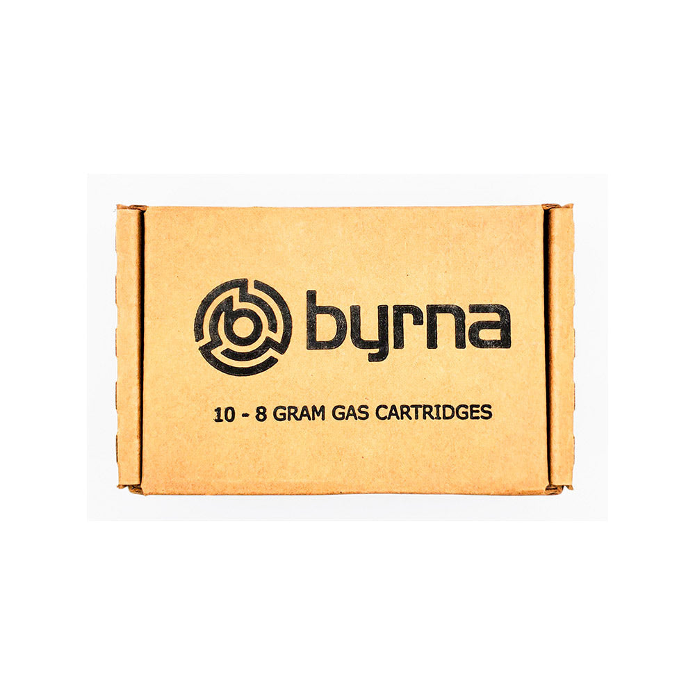 Byrna 8 Gram CO2 Cartridges + Oiler Cartridge (fits SD)